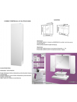 Vertikala 25 Combo Lux konzolna